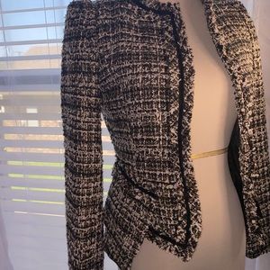 Tweed blazer multi-toned crop fit Like new